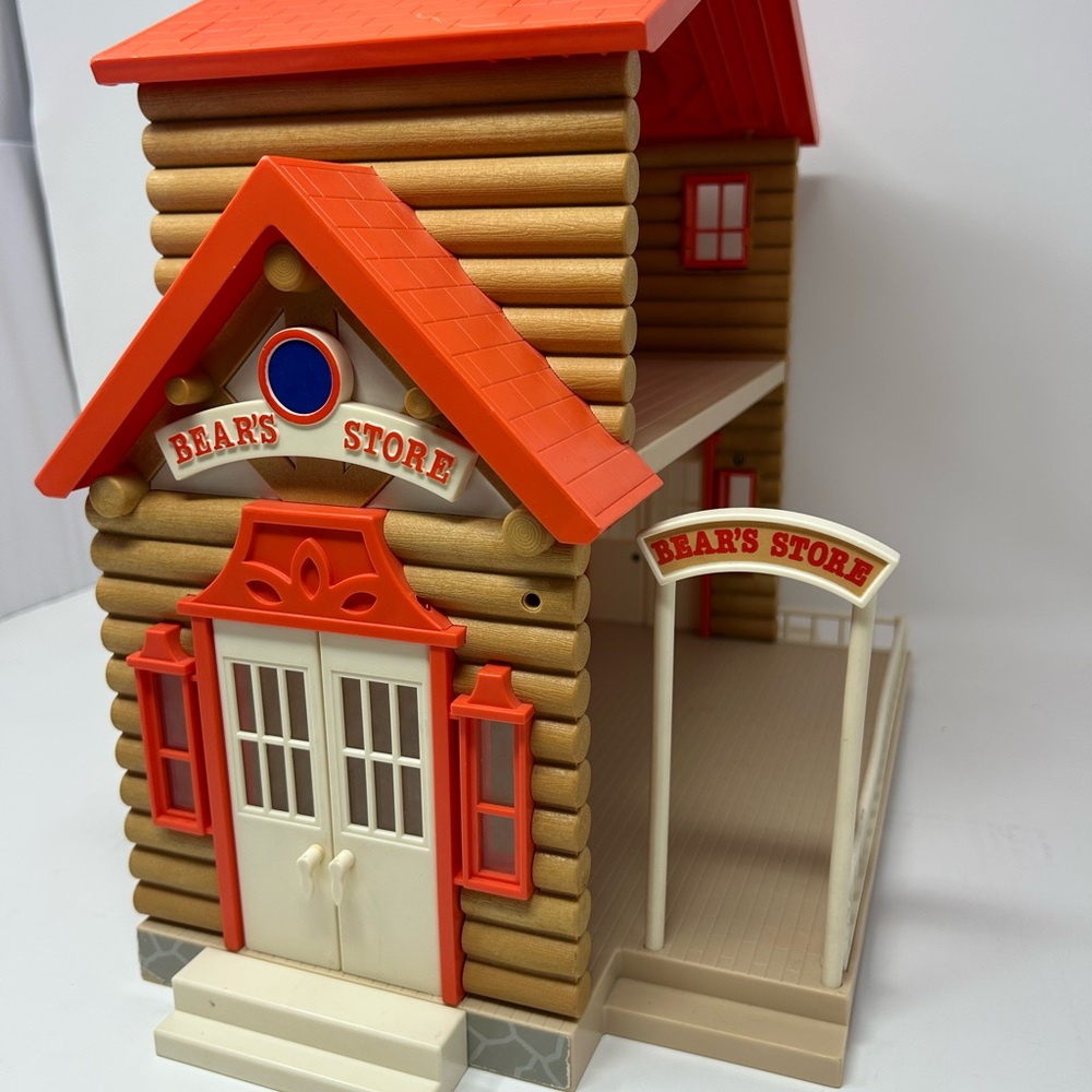 Maple Town Bear's Store Vintage '86 By Bandai Thailand Sylvanian Calico Critters - Picture 10 of 13